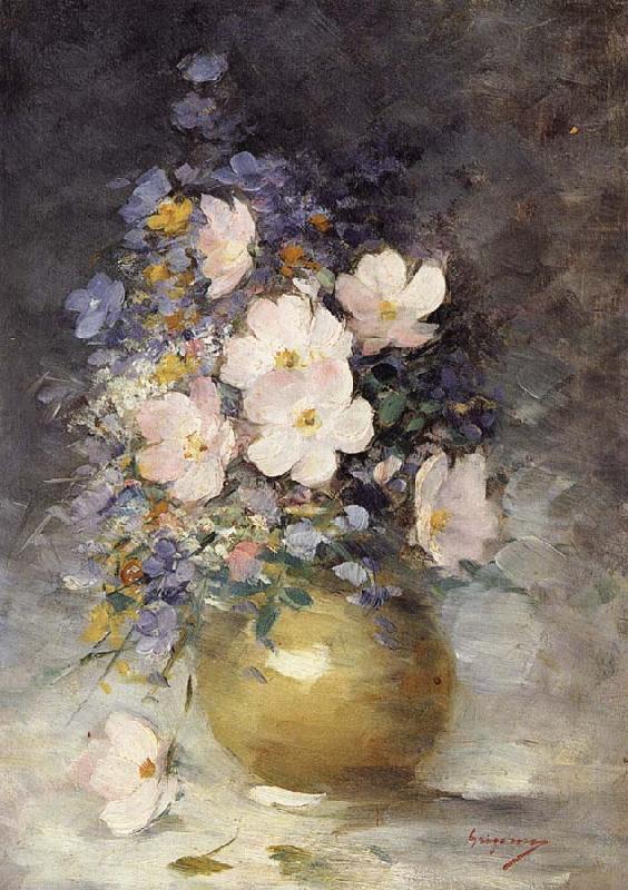 Nicolae Grigorescu Hip Rose Flowers china oil painting image